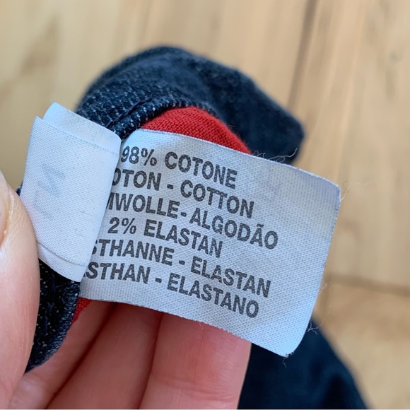 Valentino Vtg Jeans High Rise Straight Leg Y2K Retro 90s Designer Logo Size 4? - Picture 10 of 15